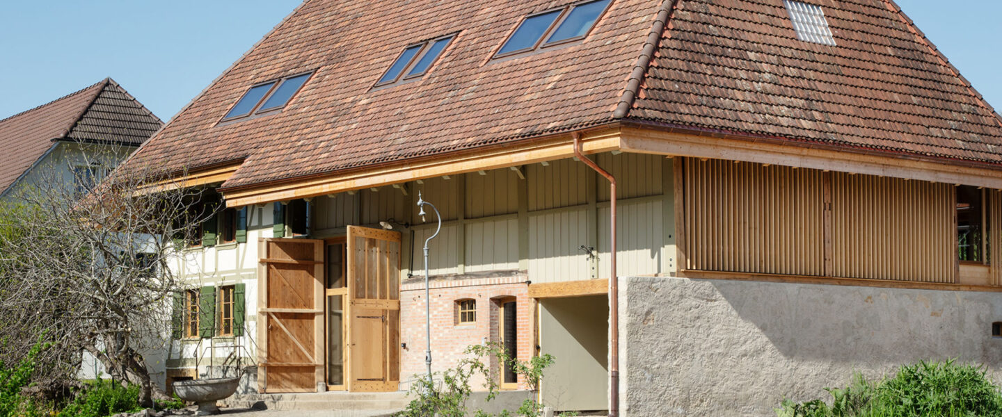 Bauzeit Architectes, Bienne. Transformation ferme, Gals, 11 04 2024