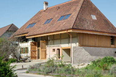 Bauzeit Architectes, Bienne. Transformation ferme, Gals, 11 04 2024