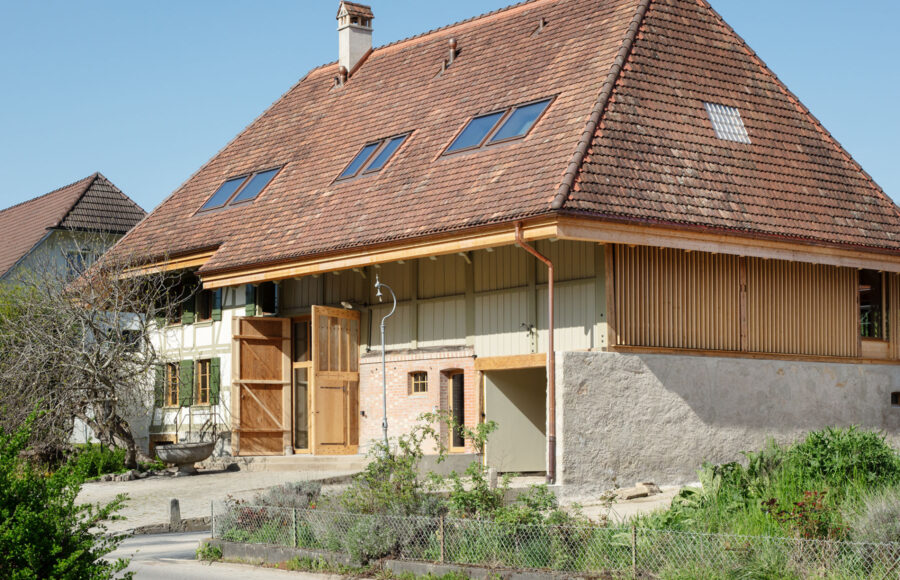 Bauzeit Architectes, Bienne. Transformation ferme, Gals, 11 04 2024